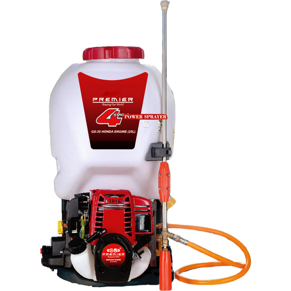 4 STROKE POWER SPRAYER GX35 ENGINE BRASS PUMP WITH GUN & BOOM LANCE BOTH