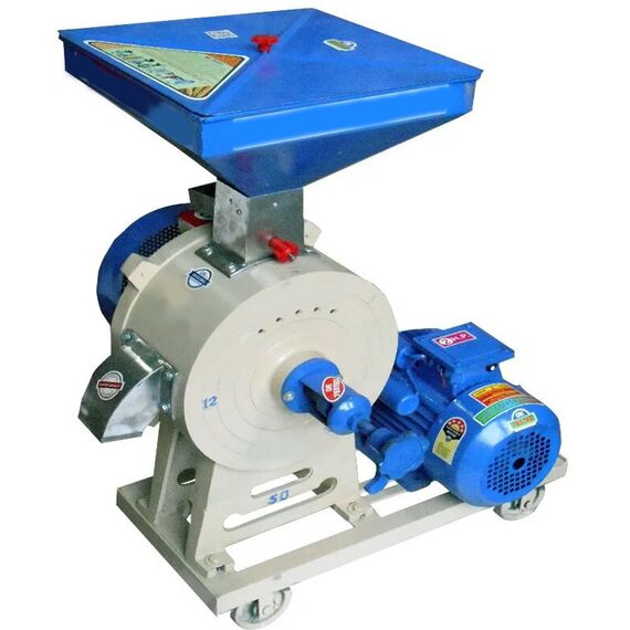 12INCH ATTA CHAKKI STONE TYPE THIRD PEDESTAL FLOUR MILL 2HP