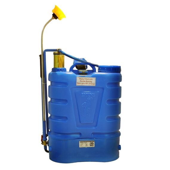NEPTUNE SIMPLIFY FARMING HDPE HAND OPERATED/MANUAL KNAPSACK SPRAYER 16 LITRES BLUE