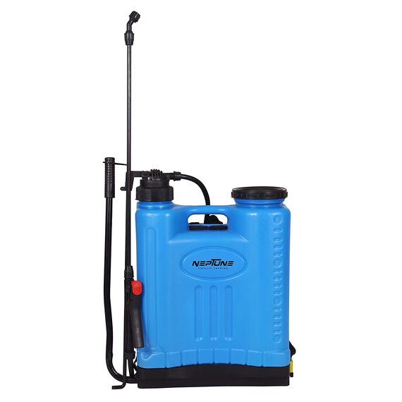 NEPTUNE SIMPLIFY FARMING HAND OPERATED, MANUAL KNAPSACK, BACKPACK AGRICULTURAL, GARDEN SPRAYER, 16 L , BLUE