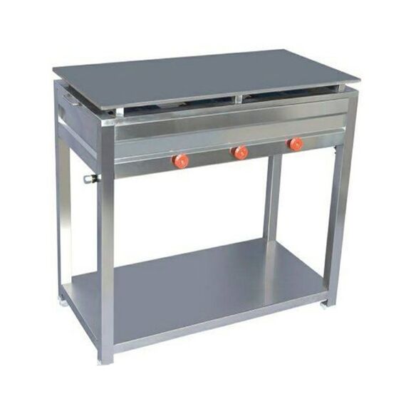 STAINLESS STEEL DHOSA BHATTI (40X20X32)