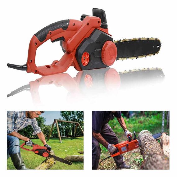 ELECTRIC CHAINSAW MACHINE, 2200 W, 18 INCHES
