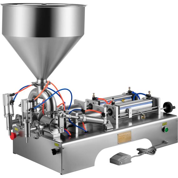 DOUBLE HEAD PASTE FILLING MACHINE 50 TO 500 ML