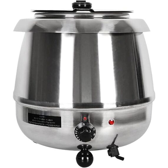 STEEL BODY SOUP POT 9 LITRE