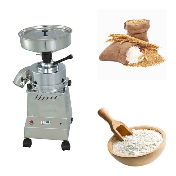 STAINLESS STEEL TABLE TOP STONE TYPE ATTA CHAKKI, 1.25 HP