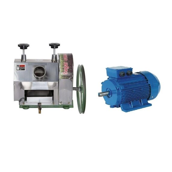 STAINLESS STEEL SUGARCANE JUICER MACHINE WITH 2HP MOTOR