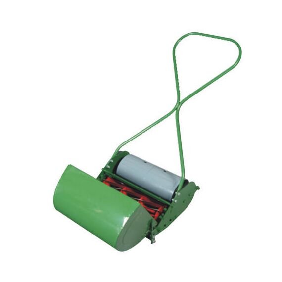MANUAL LAWN MOWER WITH ROLLERS, 14 INCHES
