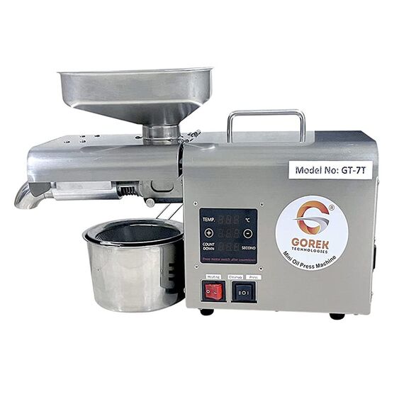 GOREK GT-7T AUTOMATIC OIL MAKER MACHINE WITH ADVANCED DIGITAL TEMPERATURE CONTROLLER 750W
