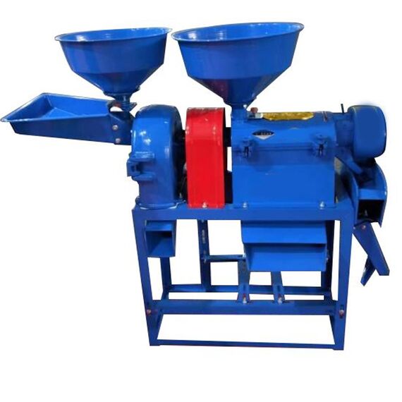 HEAVY DUTY COMBINED RICE MILL WITH PULVERIZER MACHINE WITHOUT MOTOR