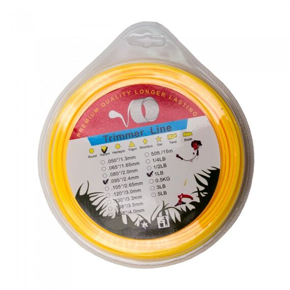 TRIMMER LINE FOR BRUSH CUTTER, 50 METER