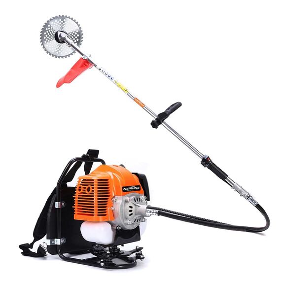 NEPTUNE BC-520 BPK HEAVY DUTY PETROL BRUSH CUTTER BACK PACK 2 STROKE 52CC