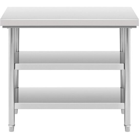 STAINLESS STEEL KITCHEN WORK TABLE (18=400)