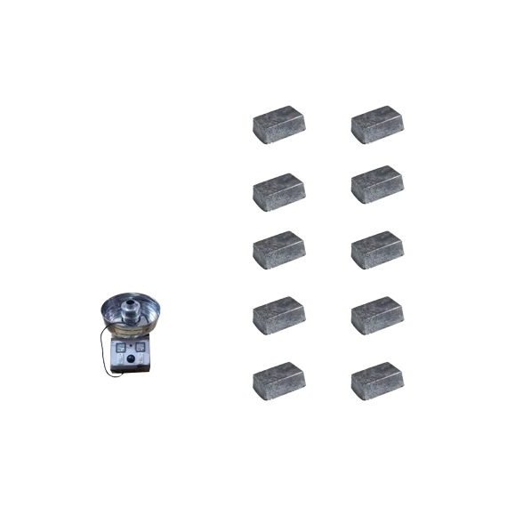 CARBON OF COTTON CANDY MACHINE (PACK OF 10 PICS)