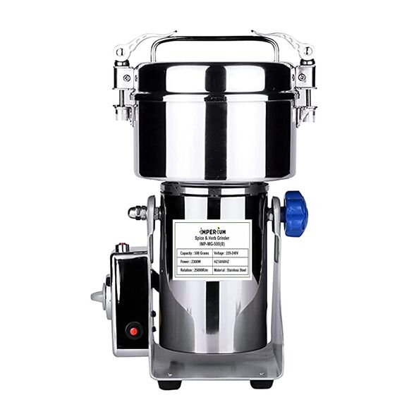 IMPERIUM SPICE GRINDER - 2300 WATTS, 500 GRAM CAPACITY, STAINLESS STEEL MIXER GRINDERS FOR MASALA, SPICES AND HERBS