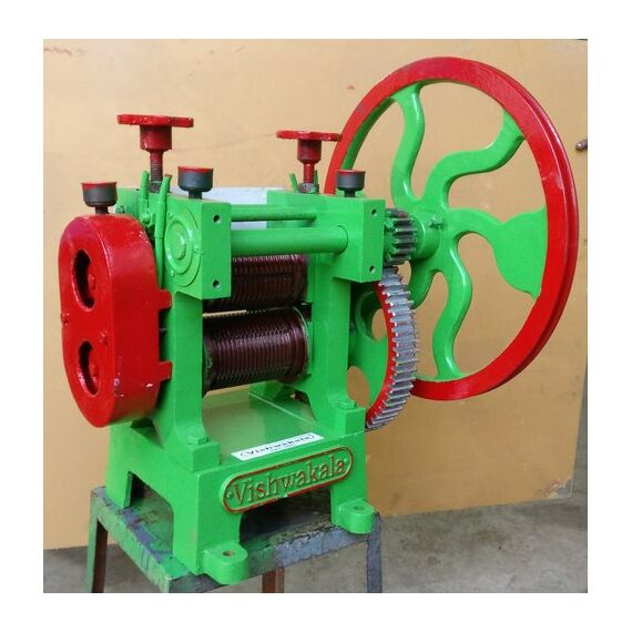 MANUAL SUGARCANE MACHINE WITH STAINLESS STEEL ROLLERS