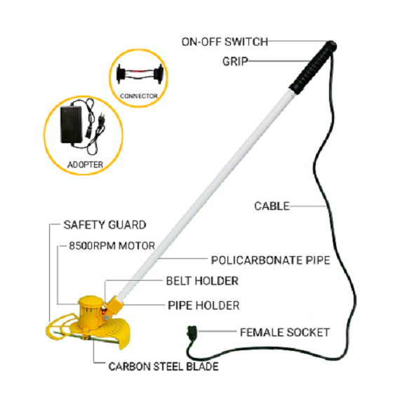 FARMIO SUDARSHAN ELECTRIC GRASS CUTTER TRIMMER