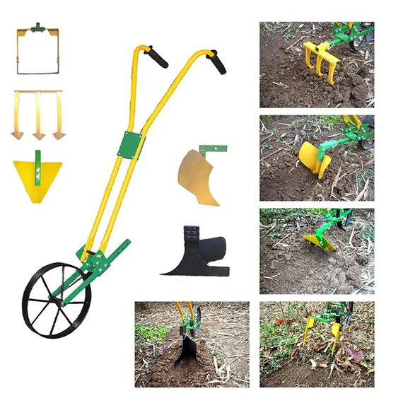 ADVANCE QUALITY WHEEL HOE WEEDER WITH ATTACHMENTS