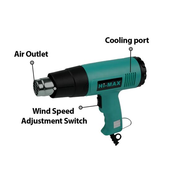HI-MAX HEAT GUN IC-082 HI-MAX HEAT GUN IC-082