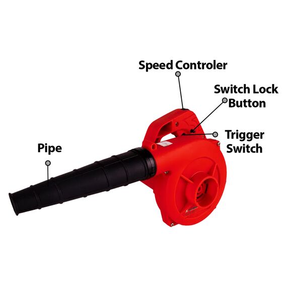 XTRA POWER XPT-441 ELECTRIC AIR BLOWER 850W