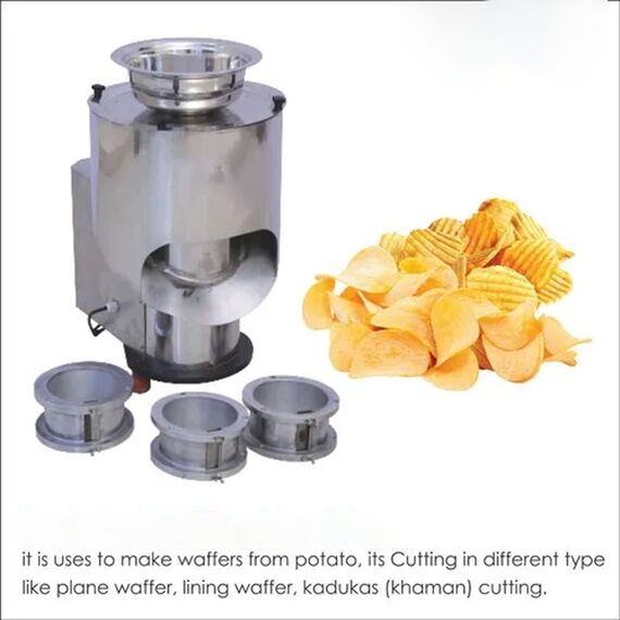 POTATO SLICER MACHINE WITH 0.5 HP MOTOR