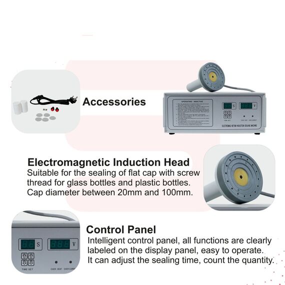 PORTABLE INDUCTION SEALER HEAVY DUTY