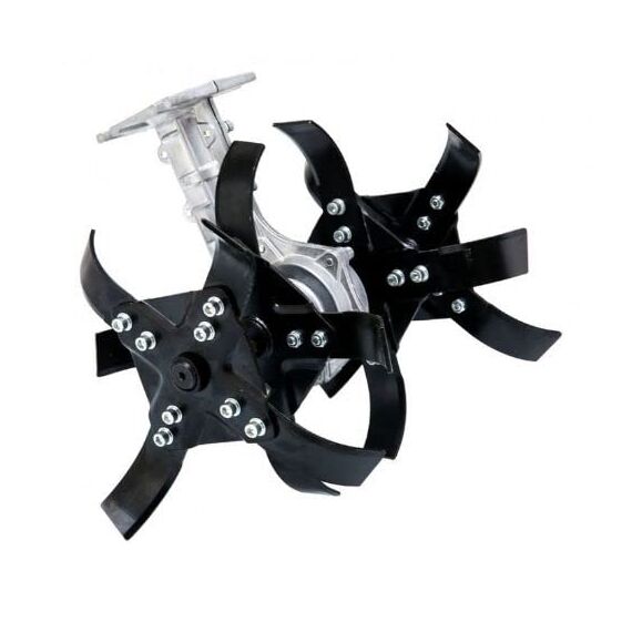 RBD TILLER ATTACHMENT FOR BRUSH CUTTER HAVING 28MM SHAFT AND 9 SPLINE TYPE-1