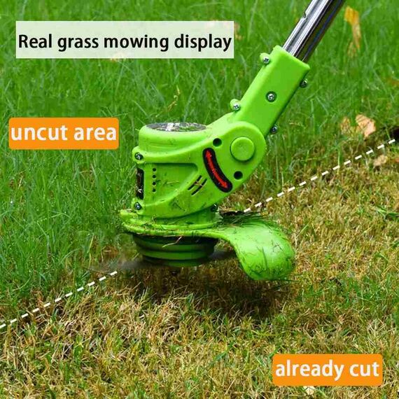 BATTERY OPERATED FLEXIBLE GRASS CUTTER 24W DOUBLE BATTERY