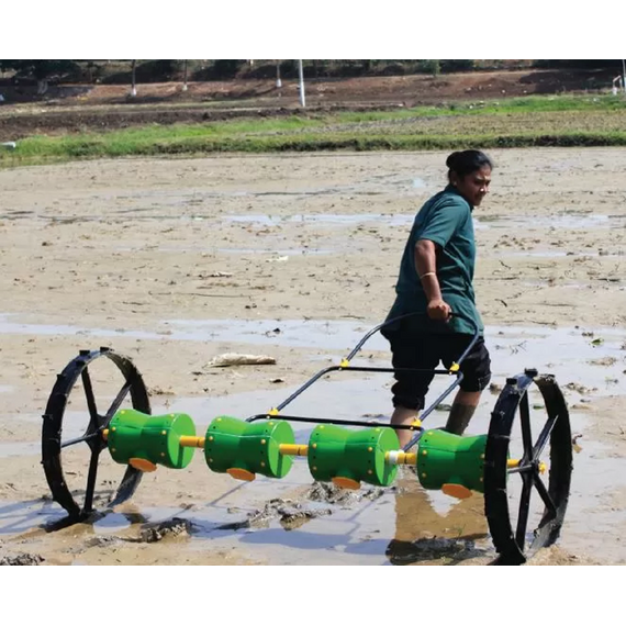 DIRECT PADDY SEEDER / 25 X 25 CM / 6 ROWS