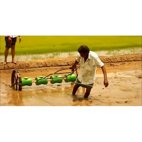 DIRECT PADDY SEEDER / 25 X 25 CM / 8 ROWS