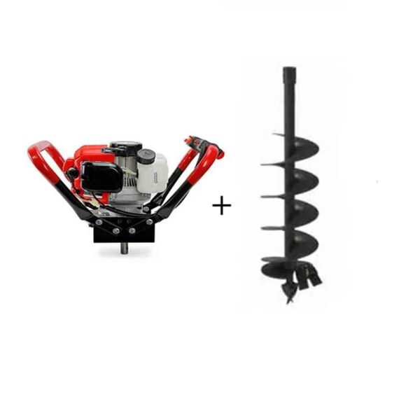 KISTON EARTH AUGER MACHINE WITHOUT DRILL BIT, 63 CC