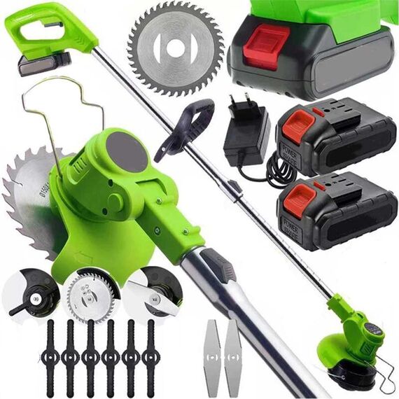 BATTERY OPERATED FLEXIBLE GRASS CUTTER 24W DOUBLE BATTERY