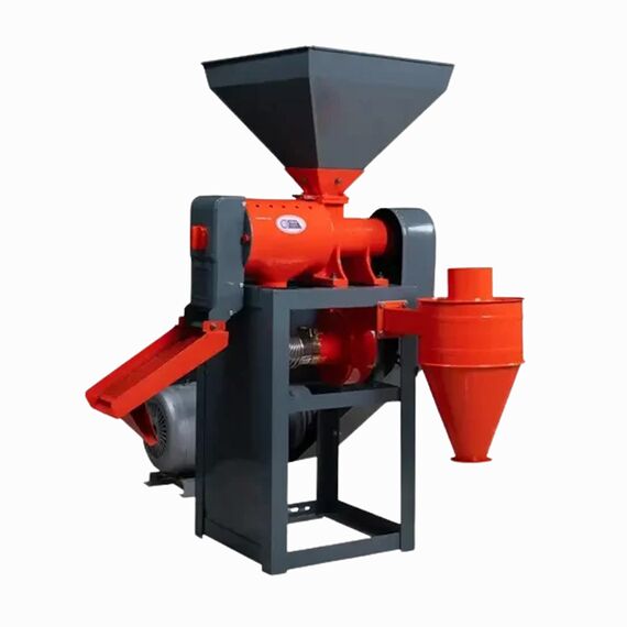 MINI RICE MILL WITH CYCLONE WITH 10 HP MOTOR