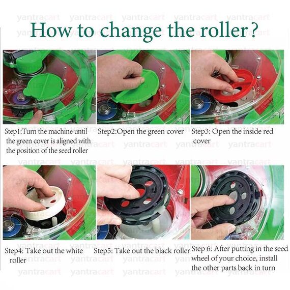 ADJUSTABLE MANUAL SEED PLANTER MACHINE