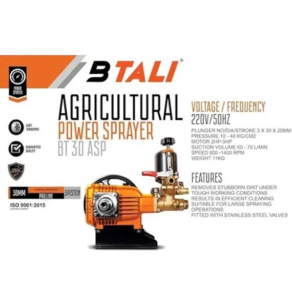 BTALI 30 HTP SPRAYER PUMP