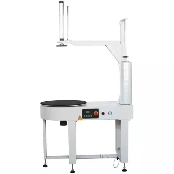 BOX STRACH WRAPPER WITH TOP PNEUMATIC HOLDER 900*900 MM