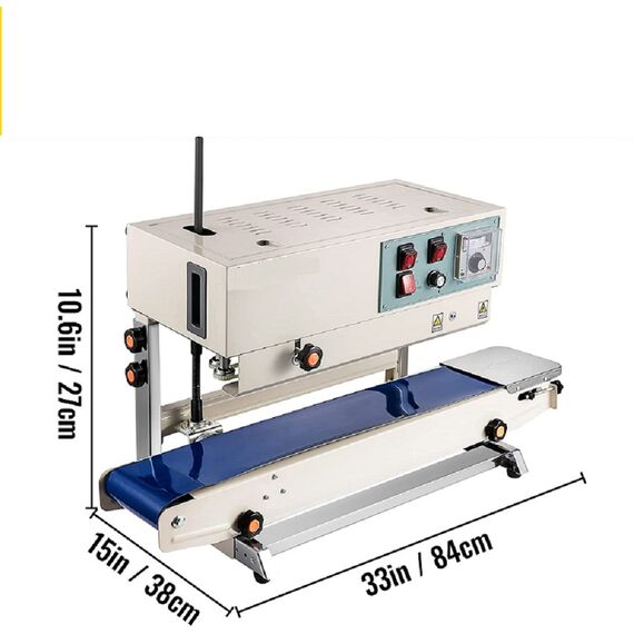 BAND SEALER  SS VERTICAL WITH STAND