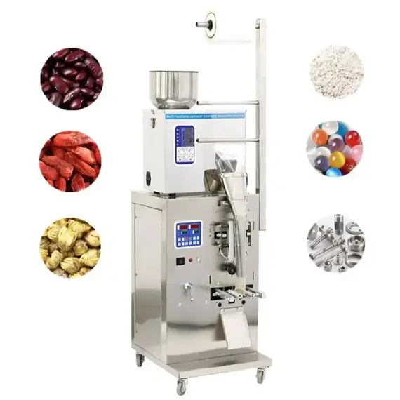 2-100 GM CENTER SEAL POWDER + GRANULE FFS MACHINE WITH SENSOR