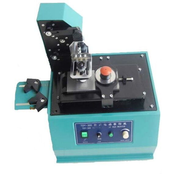 DESKTOP ELECTRIC PAD PRINTER MACHINE RECTANGULAR PLATE TDY-380C