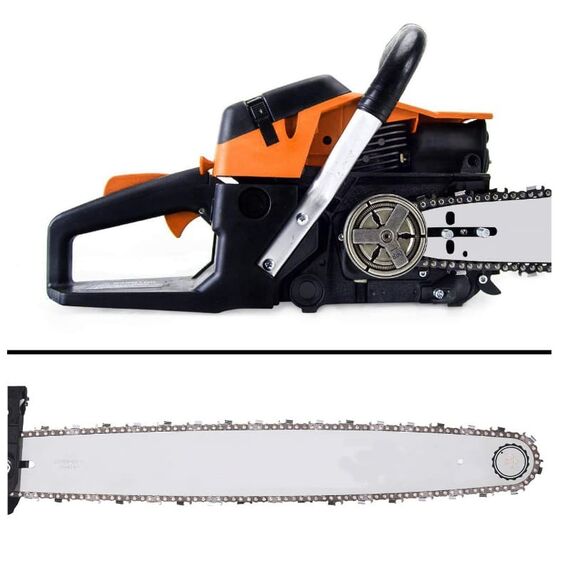 PETROL CHAINSAW WITH MAGNESIUM BODY 58 CC 22 INCH