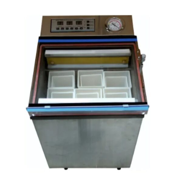 VERTICAL TYPE VACUUM PACKAGING MACHINE, SINGLE CHAMBER