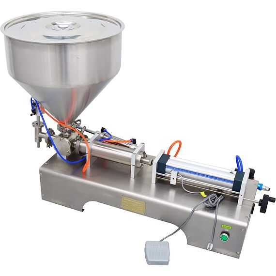 SINGLE HEAD PASTE FILLING MACHINE, 10 TO 100 ML