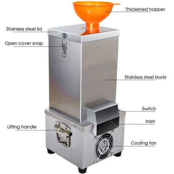 AUTOMATIC GARLIC PEELER MACHINE 0.25 HP