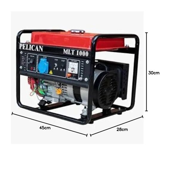 1KVA PELICAN GENERATOR PETROL RUN