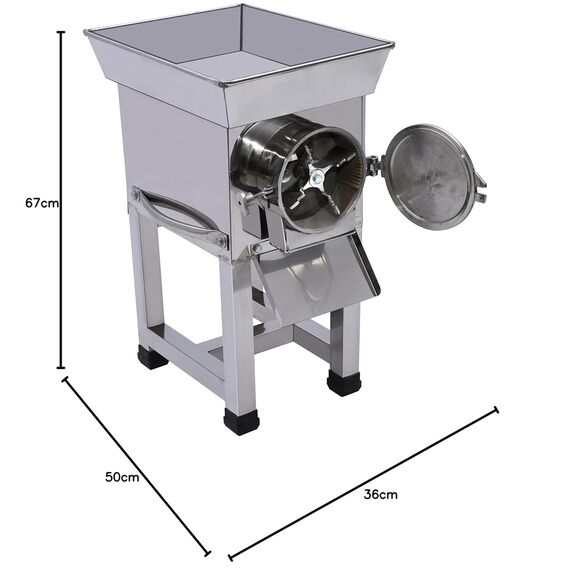 STAINLESS STEEL COMMERCIAL WET MILL GRINDER 2HP