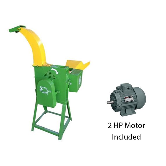 BLOWER TYPE ELECTRIC CHAFF CUTTER MACHINE, 2 HP