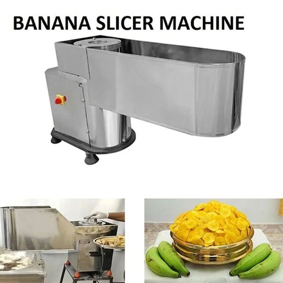 BANANA WAFER MACHINE WITH SPEED CONTROLLER, 1 HP