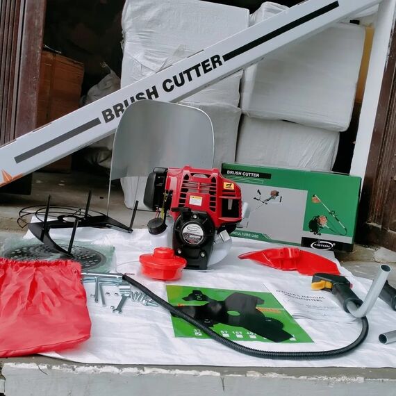 KISTON BACKPACK BRUSH CUTTER WITH GX-50 ENGINE, 4 STROKE