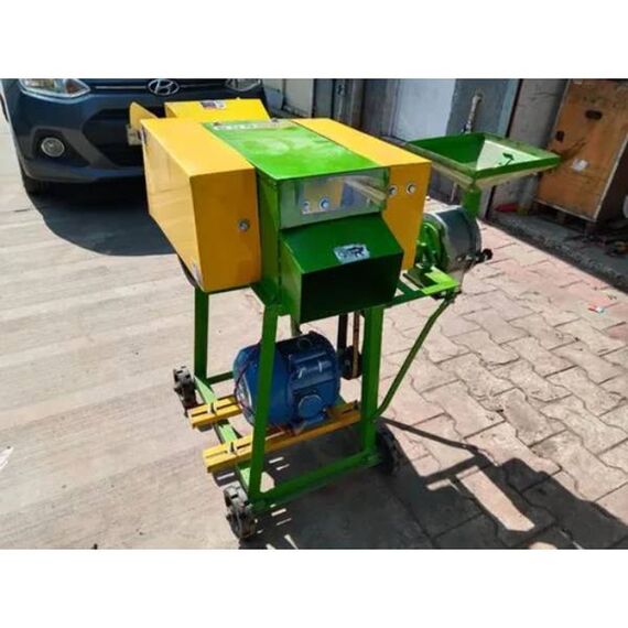 HORIZONTAL CHAFF CUTTER WITH FLOUR MILL (ISO CERTIFIED), 2 HP