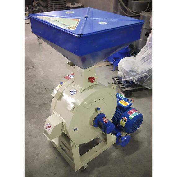 12INCH ATTA CHAKKI STONE TYPE THIRD PEDESTAL FLOUR MILL 2HP