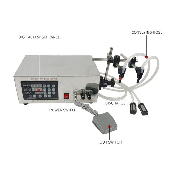 LT130 QUANTITATIVE FILLING MACHINE DOUBLE HEAD